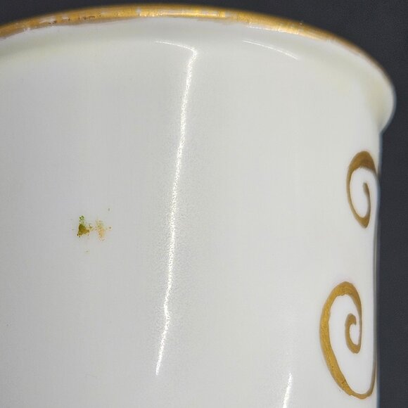 Antique Monogrammed Shaving Mug "T" circa 1913-1917 - Picture 8 of 12